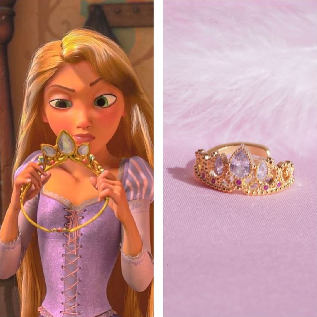 Rapunzel Crown Ring