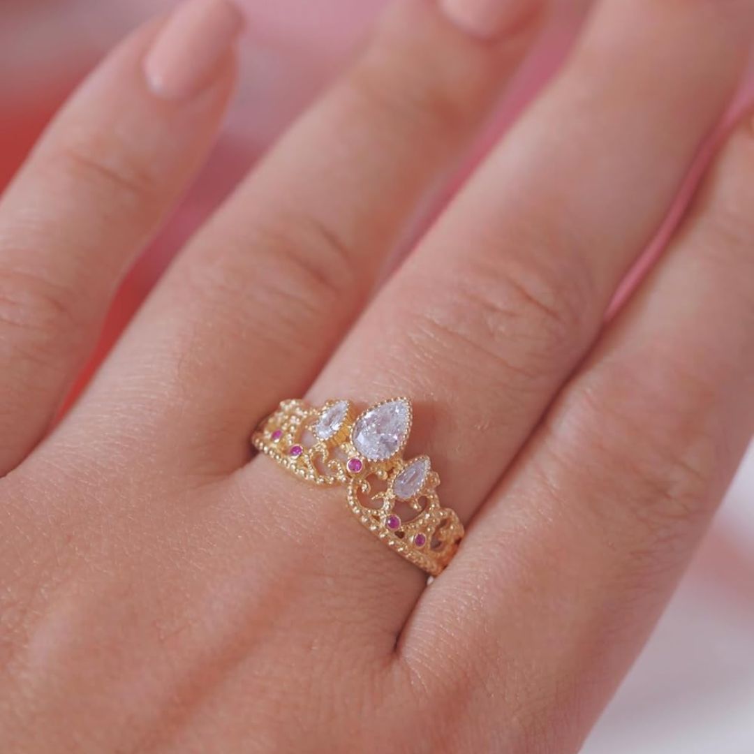 Rapunzel Crown Ring
