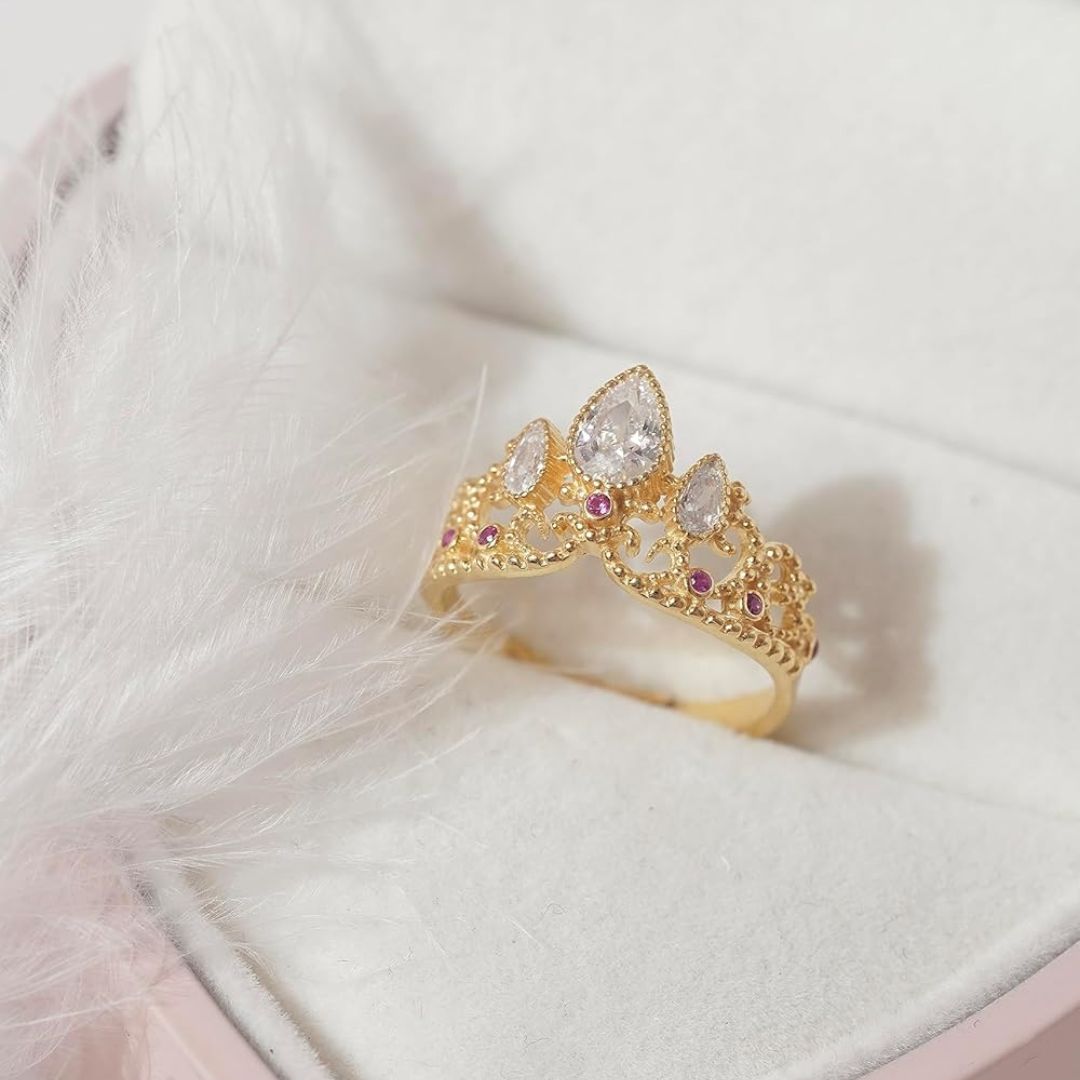 Rapunzel Crown Ring