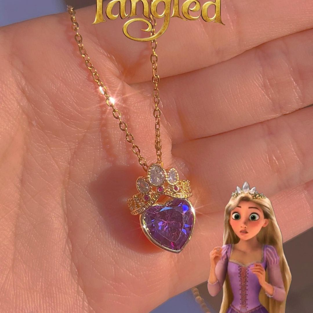Rapunzel Crown Necklace