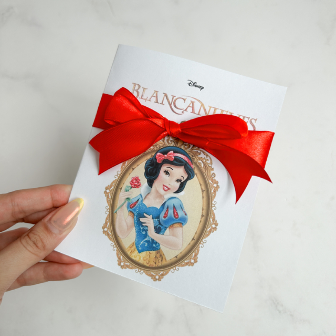 Small red heart necklace - Snow White Jewelry