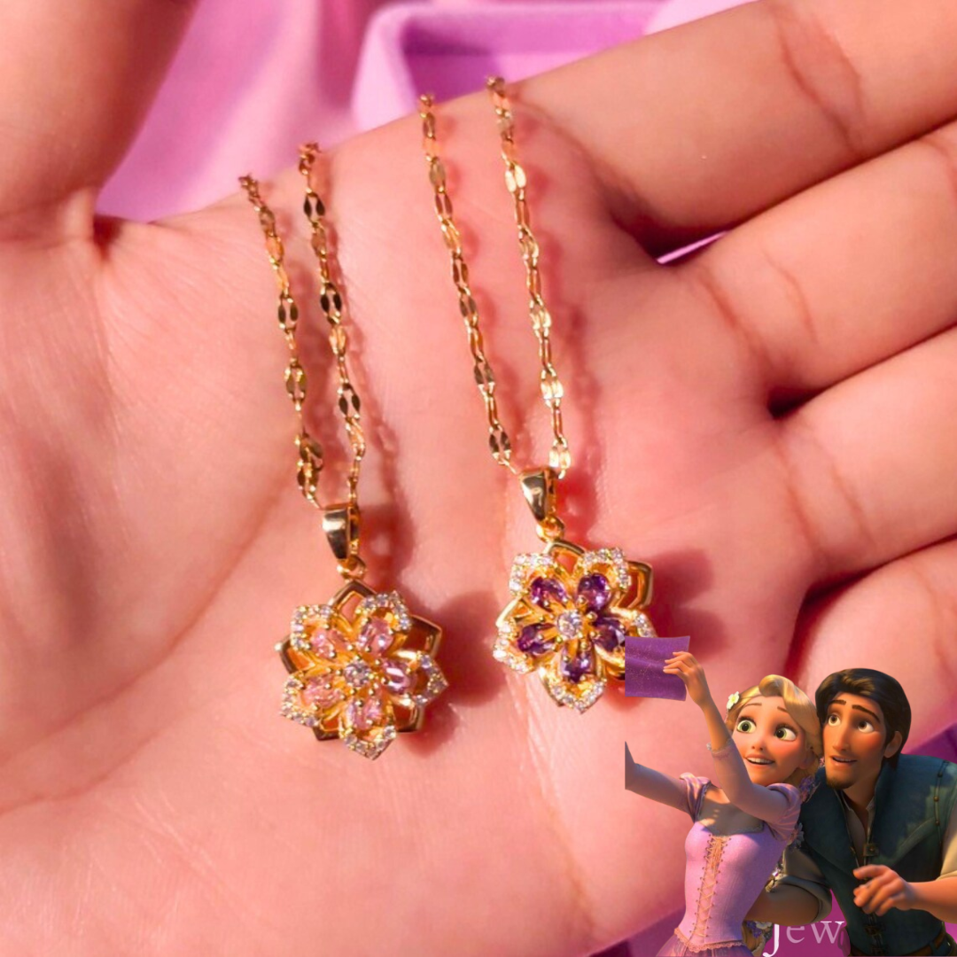 Rapunzel Flower Necklace