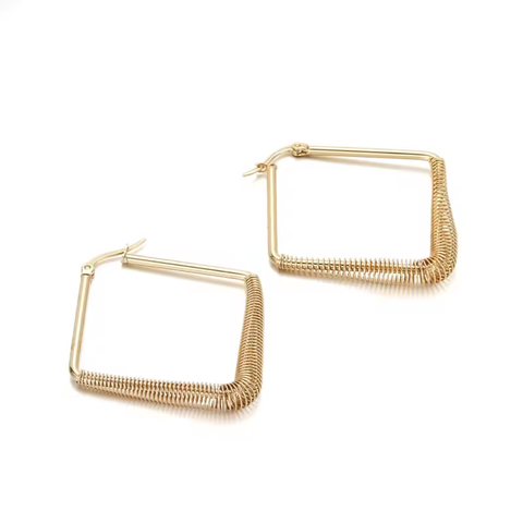 Korean Square Shape HoopS