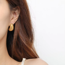 Korean Drop Statement Earring