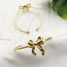 Bow Bracelet (18k Gold Plated)