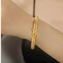 Spring Golden Bangle