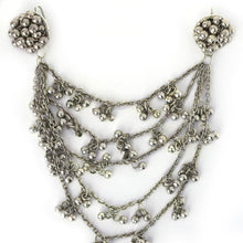 SILVER Oxidised  Hair Juda Accessory