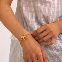 Bow Bracelet (18k Gold Plated)