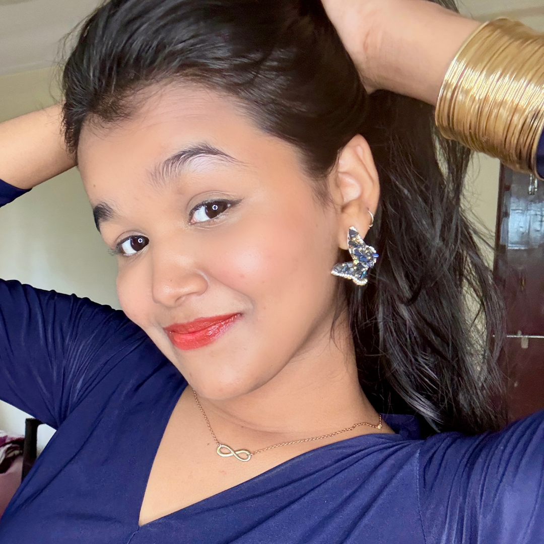 Blue Butterfly Earrings
