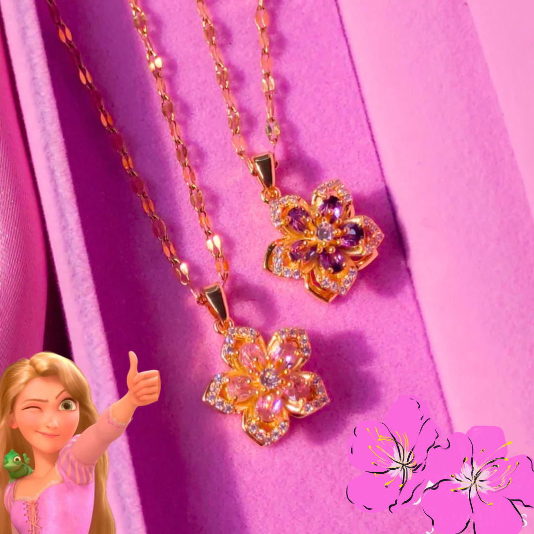 Rapunzel Flower Necklace