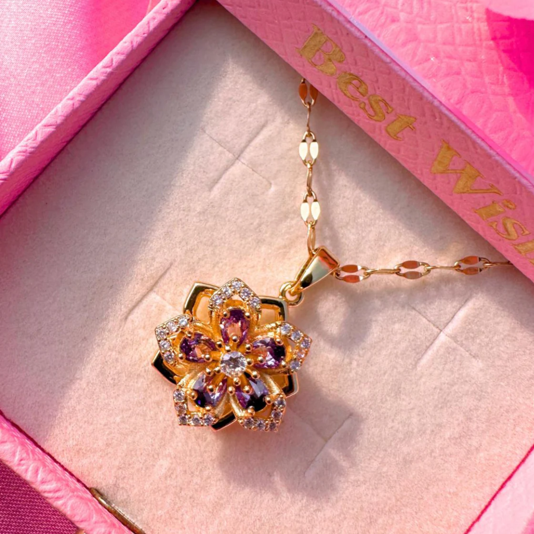 Rapunzel Flower Necklace