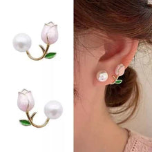 Tulip Pearl Earings