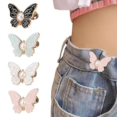 Stylish Detachable Butterfly Clips ( Pack of 10 )