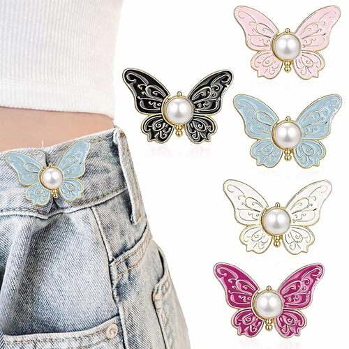 Stylish Detachable Butterfly Clips ( Pack of 10 )