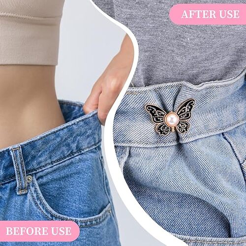 Stylish Detachable Butterfly Clips ( Pack of 10 )