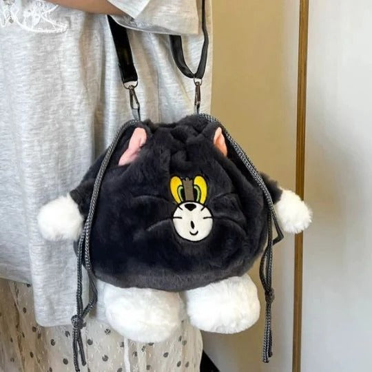Tom and Jerry Shoulder Bag (1 Piece Tom + 1 Piece Jerry )