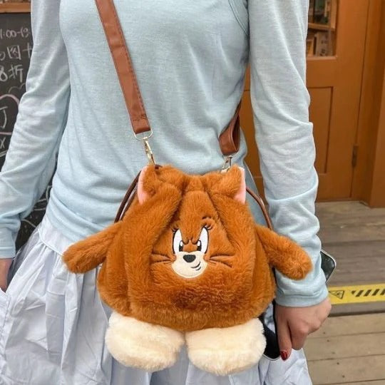 Tom and Jerry Shoulder Bag (1 Piece Tom + 1 Piece Jerry )